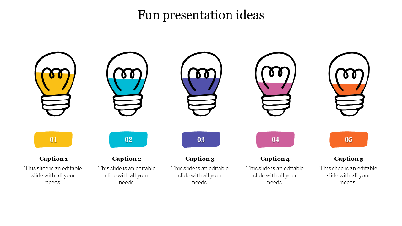 fun presentation ideas